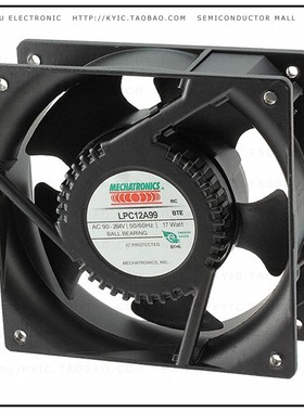 LPC12A99-BTER【FAN AXIAL 120X38MM 90-264VAC EC】