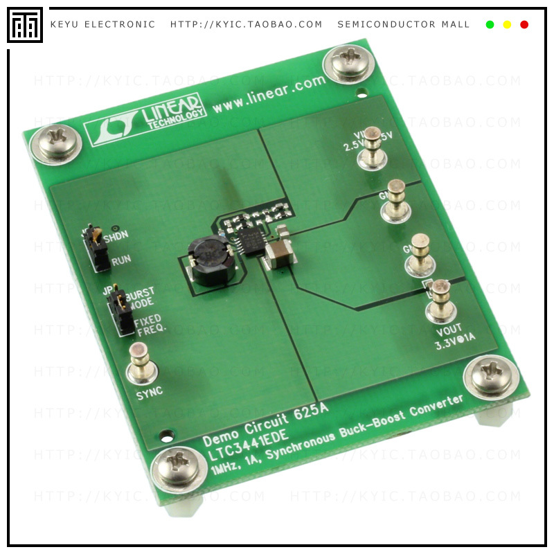 DC625A【BOARD EVAL FOR LTC3441EDE】