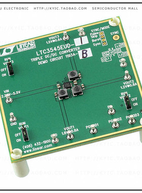 DC1193A-B【BOARD EVAL FOR LTC3545EUD】