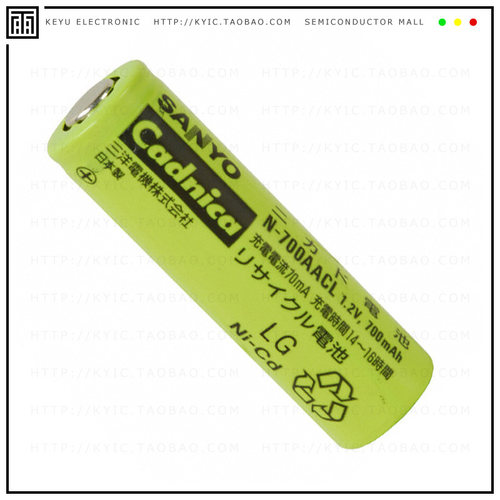 N-700AACL【BATTERY NICAD 1.2V 700MAH AA】