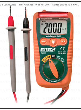 DM220【MULTIMETER MINI POCKET W/BUILT-】