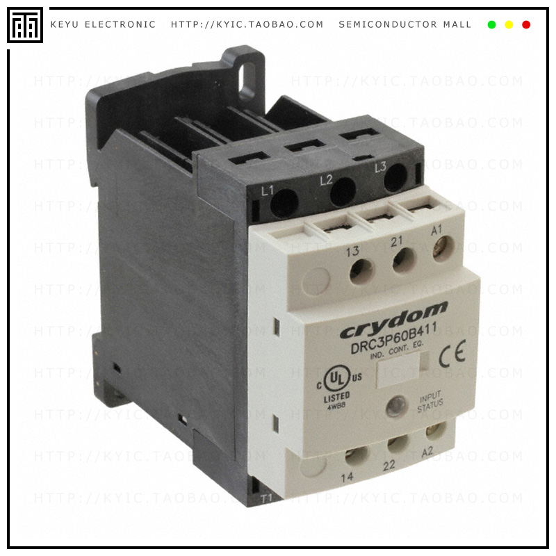 DRC3P60B411【SOLID STATE RELAY 48-600 VAC】