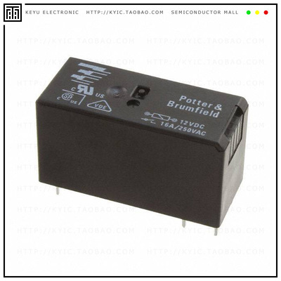 RT334012F【RELAY GEN PURPOSE SPST 16A 12V】