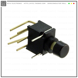 20V 800UDP8P1A1M6RER1BLK 0.4VA DPDT SWITCH PUSH