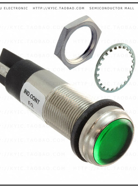 6561209304F【LED 1/2' FLAT GRN 230VAC TERM】