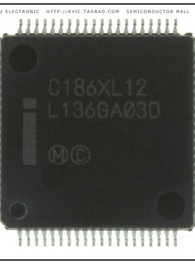 SB80C186XL12【IC MPU I186 12MHZ 80SQFP】