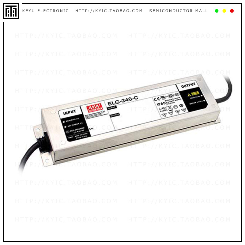 ELG-240-C1750A【LED DRVR CC AC/DC 69-137V 1.75A】
