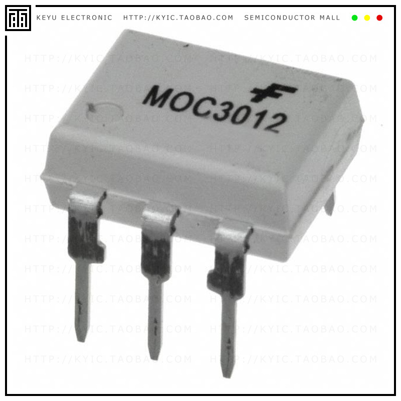 MOC3012M【OPTOISOLATOR 4.17KV TRIAC 6DIP】