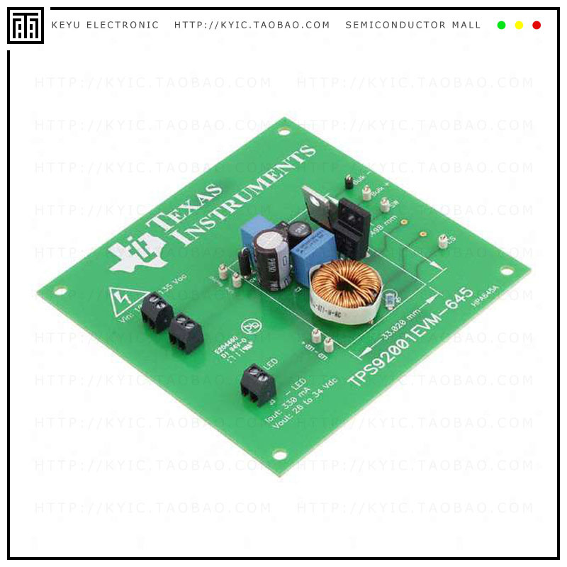 TPS92001EVM-645【EVAL MODULE FOR TPS92001-645】