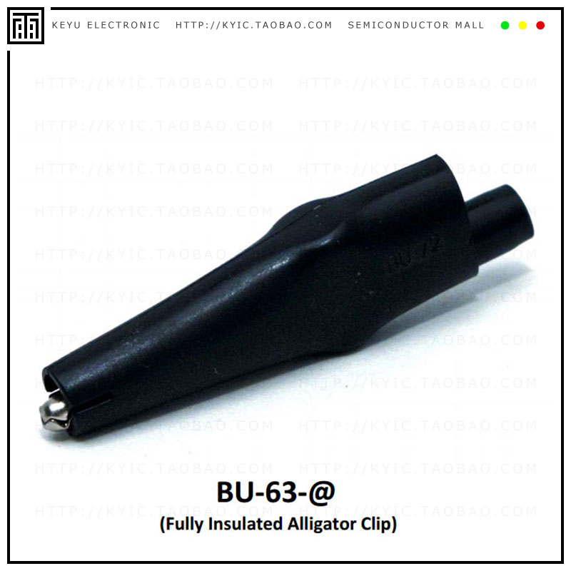 BU-63-6【GATOR CLIP STEEL INSULATED 10A】
