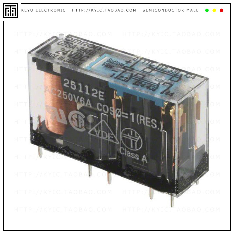 G7SA-3A1B-DC24【RELAY SAFETY 4PST 6A 24V】