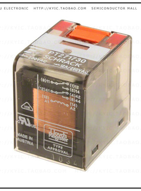 PT271012【RELAY GEN PURPOSE DPDT 12A 12V】