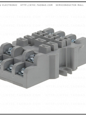 27E121【RELAY SOCKET 11 POS CHASSIS MT】