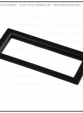 6302010【LCD DISPLAY BEZEL BLK W/CLR LENS】