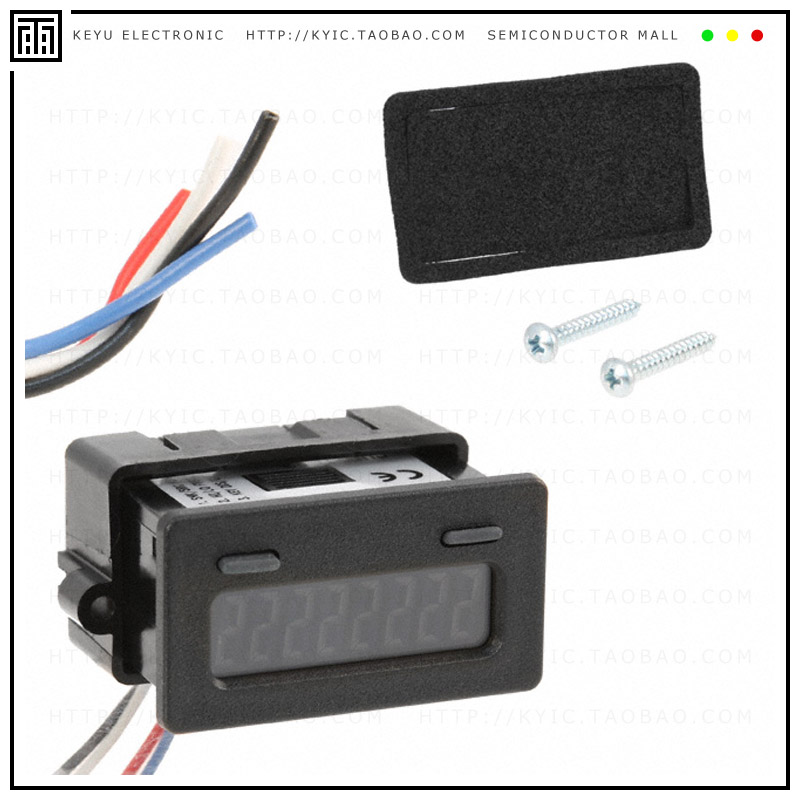CUB7TCR0【COUNTER LCD 8 CHAR PANEL MOUNT】