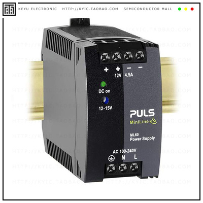 ML60.121【DIN RAIL PWR SUPPLY 54W 12V 4.5A】