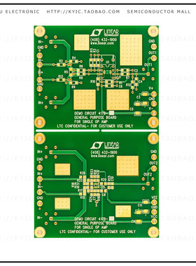 DC417B【DEMO BRD MULTI FOOTPRNT SNGL OP】