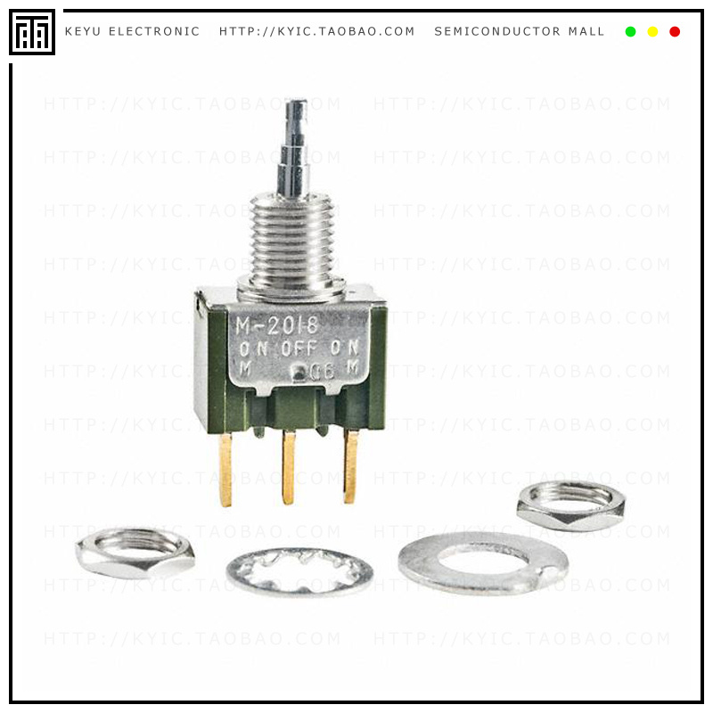 M2018KA1G03【SWITCH TOGGLE SPDT 0.4VA 28V】