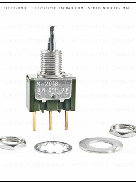 M2018KA1G03【SWITCH TOGGLE SPDT 0.4VA 28V】