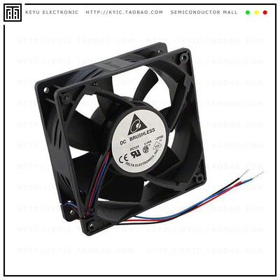 AFB1224VHE-TC5F【FAN AXIAL 120X38MM 24VDC WIRE】