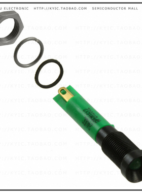 Q6R1BXXG24E【INDICATOR 24V 6MM RECESSED GRN】