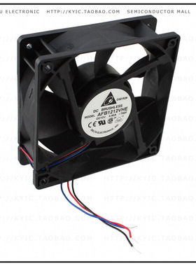 AFB1212VHE-T50F【FAN AXIAL 120X38MM 12VDC WIRE】