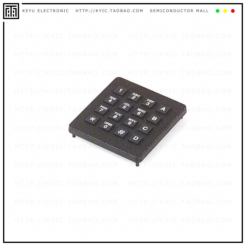 96BB2-056-F【SWITCH KEYPAD 16 KEY 0.005A 12V】