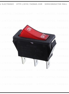 R4JBLKRILIF1【SWITCH ROCKER SPST 20A 125VAC】