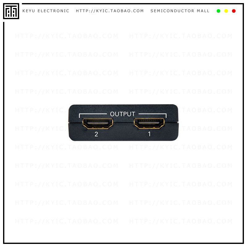 B118-002-UHD【HDMI SPLITTER 2-PORT 1080P HDCP】