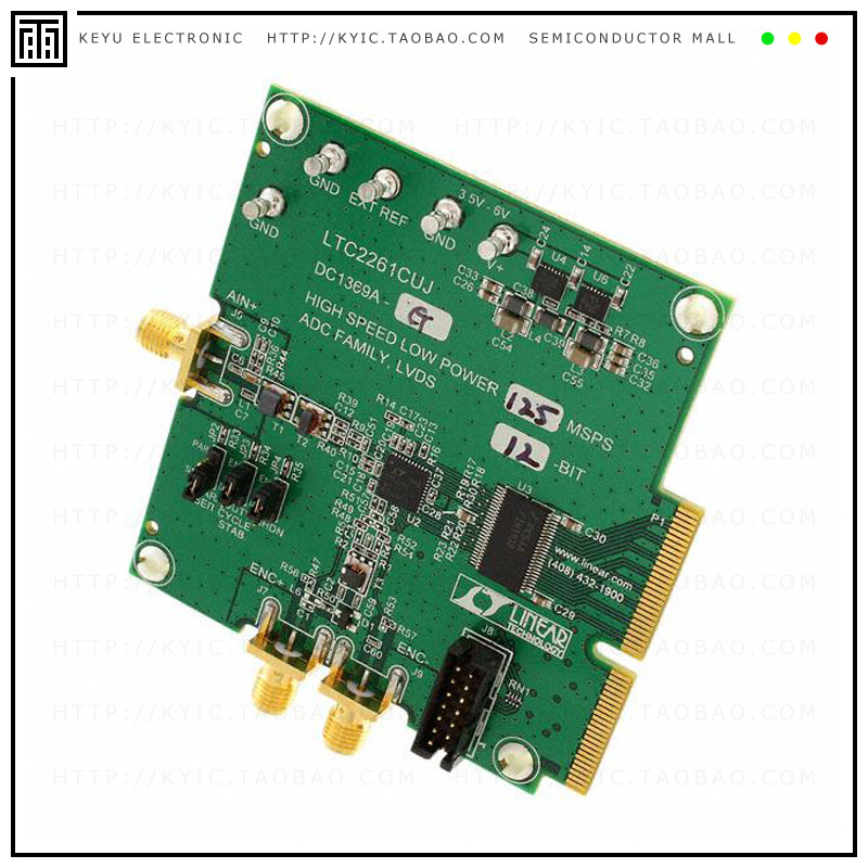 DC1369A-G【BOARD DEMO 125MSPS LTC2261-12】