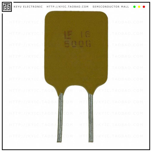 16R500GU【PTC RESET FUSE 16V 5A RADIAL】