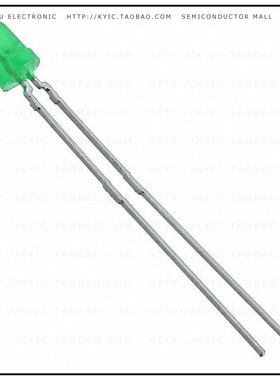 TLLG4401【LED GREEN DIFFUSED 3MM T/H】
