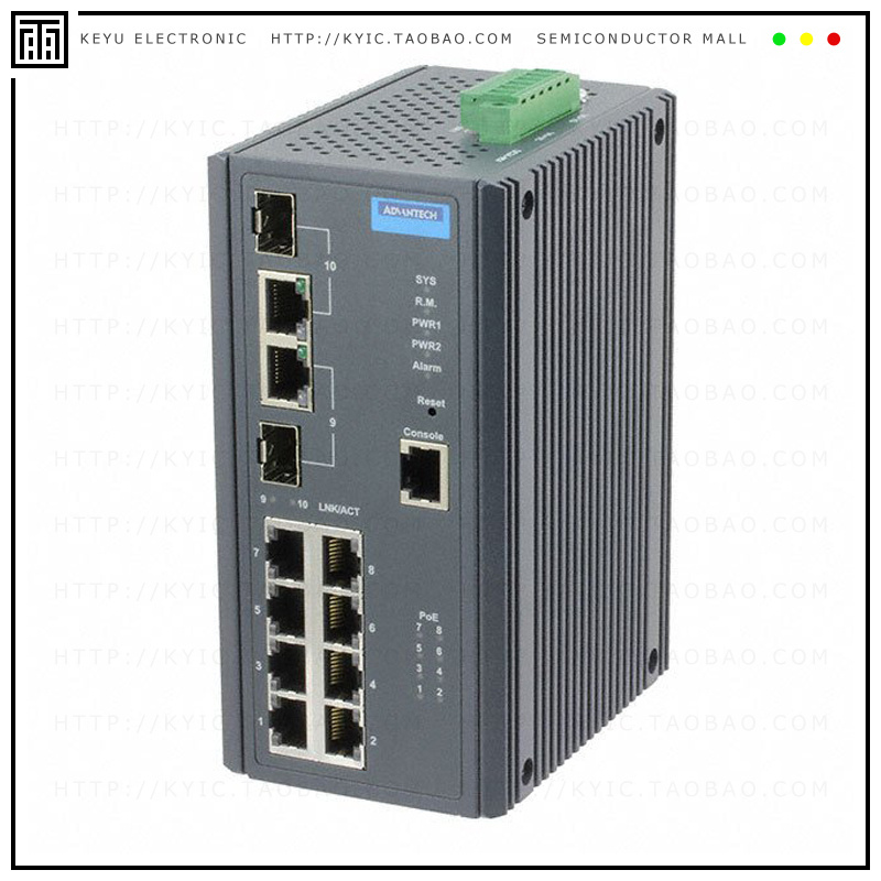 EKI-7710E-2CPI-AE【NETWORK SWITCH-MANAGED 10 PORT】