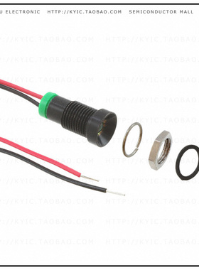 Q8R7BXXG02E【LED PM IND RECESSED GREEN】