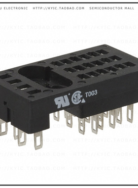27E127【RELAY SOCKET 22 POS PANEL MOUNT】