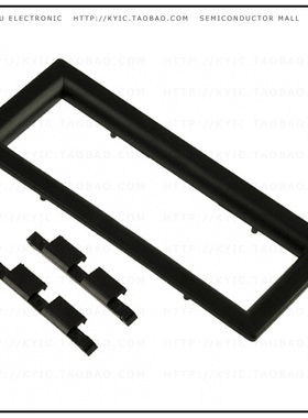 6102010【LCD DISPLAY BEZEL BLACK 3PC】