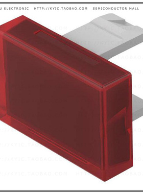 01-901.2【LENS RED FLAT 12.8X18.8 PLASTIC】