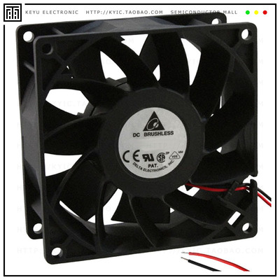 FFB0912HHE【FAN AXIAL 92X92X38MM 12V WIRE】