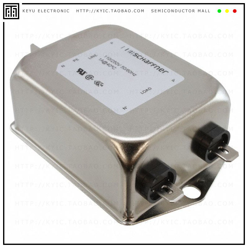 FN2080-1-06【LINE FILTER 110/250VAC 1A CHAS】