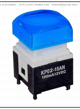 KP0215ANBKG03RGB-2SJB【SWITCH PUSH SPST-NO 0.1A 12V】
