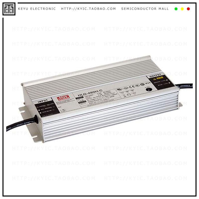 HLG-480H-C3500A【LED DRVR CC AC/DC 68-137V 3.5A】