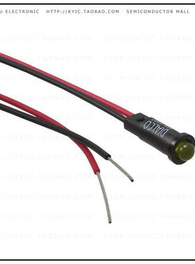 5580302027F【LED PMI SNAP-IN YELLOW PVC FREE】