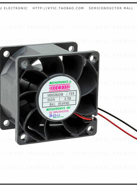 ME6038U24B-FSR【FAN AXIAL 60X38MM 24VDC WIRE】