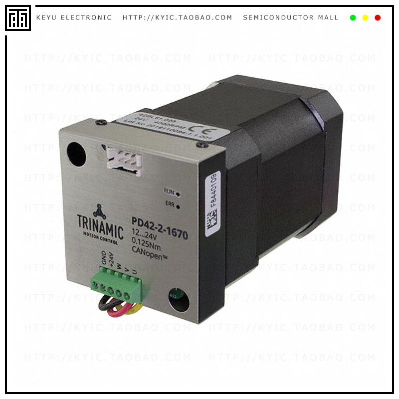 PD42-2-1670-CANOPEN【BLDC PANDRIVE NEMA17 24V 0.12N】