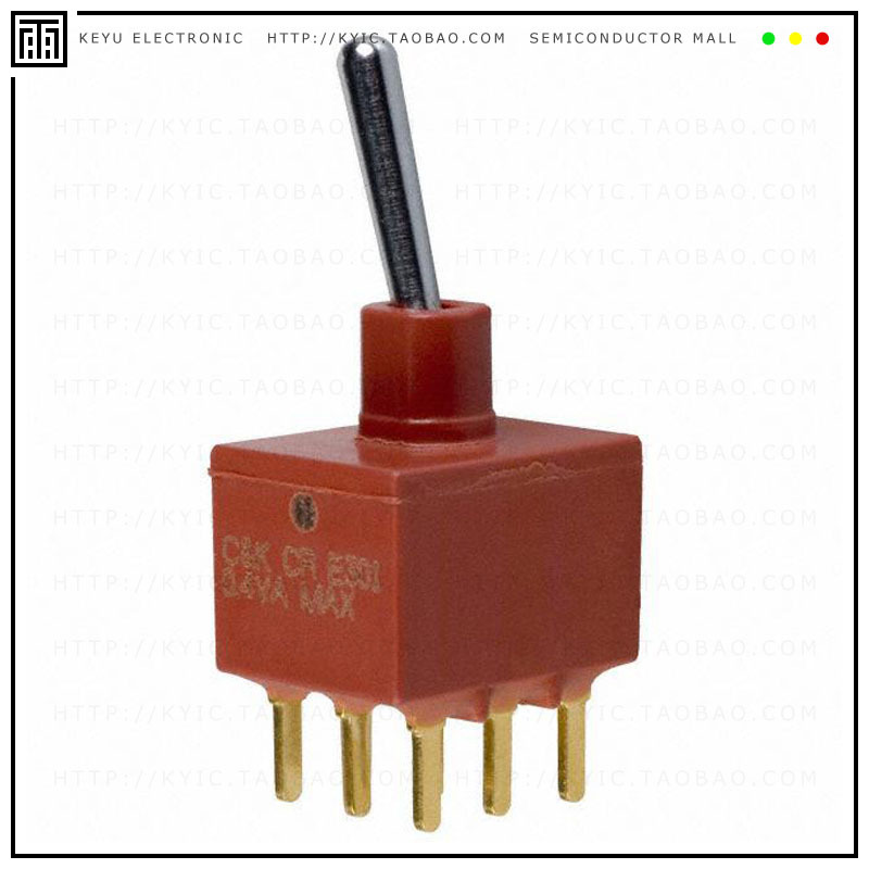 E301SD1CBE【SWITCH TOGGLE 3PDT 0.4VA 20V】