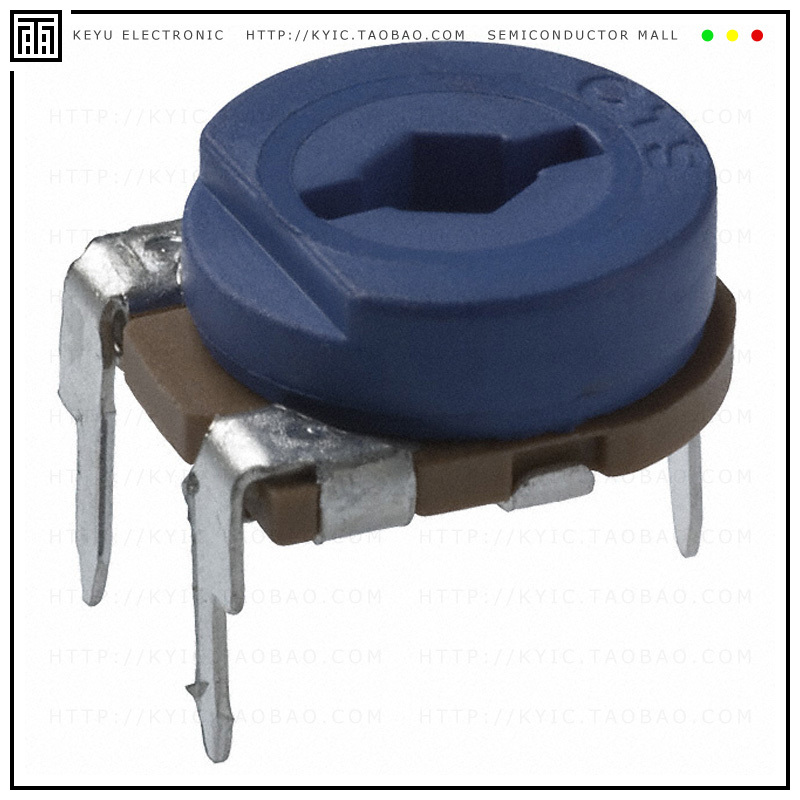 262UR502B【TRIMMER 5K OHM 0.15W PC PIN TOP】