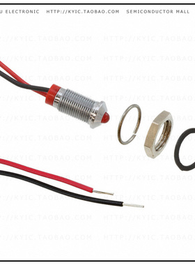 Q6P7CXXR02E【LED PM INDICATOR PROMINENT RED】