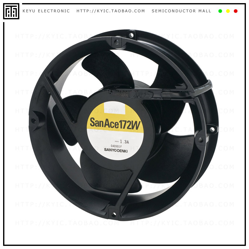 9WE1724K501【FAN 172X51MM 24VDC IP68 TACH】