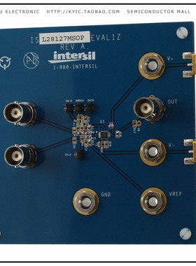 ISL28127MSOPEVAL1Z【EVAL BOARD FOR ISL28127 MSOP】