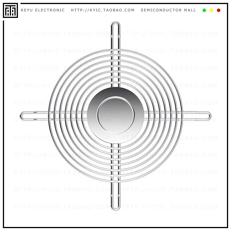 SC100-W37【127MM FAN GUARD NICKEL CHROME】